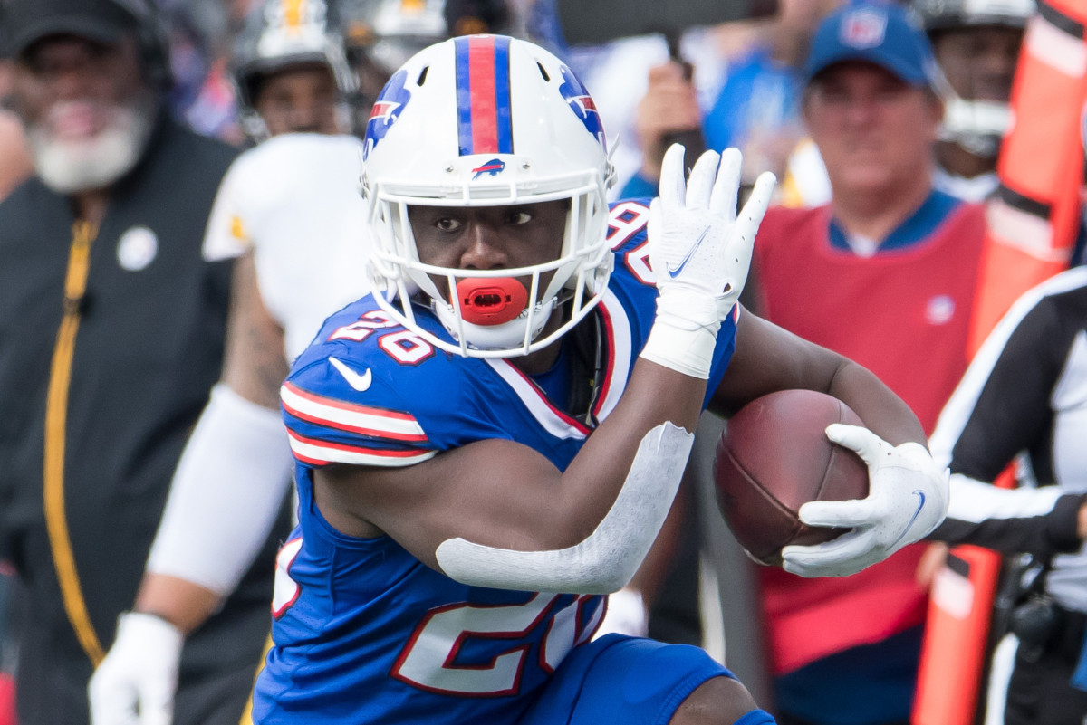 Buffalo Bills running back Devin Singletary
